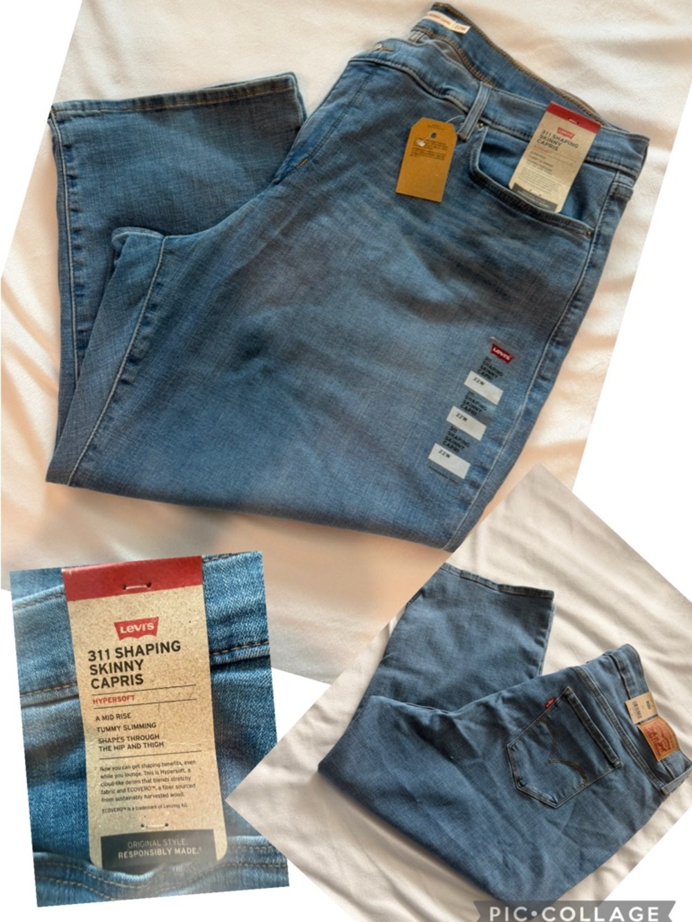 Levi's Light Blue Skinny Jeans